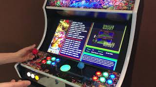 22” Bartop Arcade with trackball!  32 games.