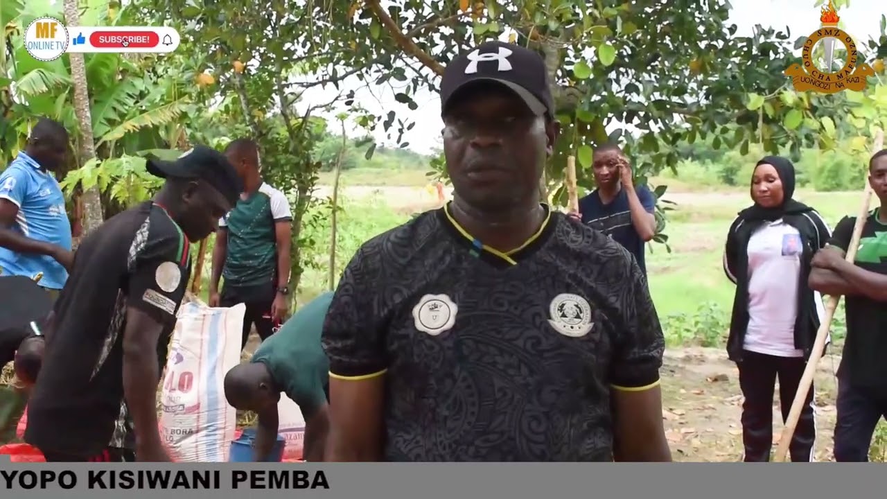 ZOEZI LA UVUNAJI MPUNGA KATIKA KAMBI YA TUNGAMAA KISIWANI PEMBA