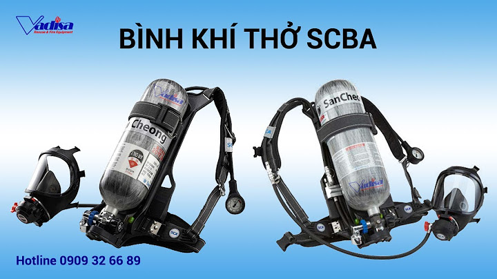 Khí nạp vào bình dưỡng khí scba là gì