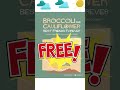 “Broccoli and Cauliflower: Best Friends Forever” will be FREE