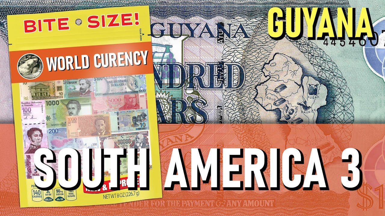 World Banknotes 3 "Bite Size Edition" 3 - Guyana 2018 100 Dollar