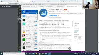 edit text/develop on cluster: Visual Studio Code