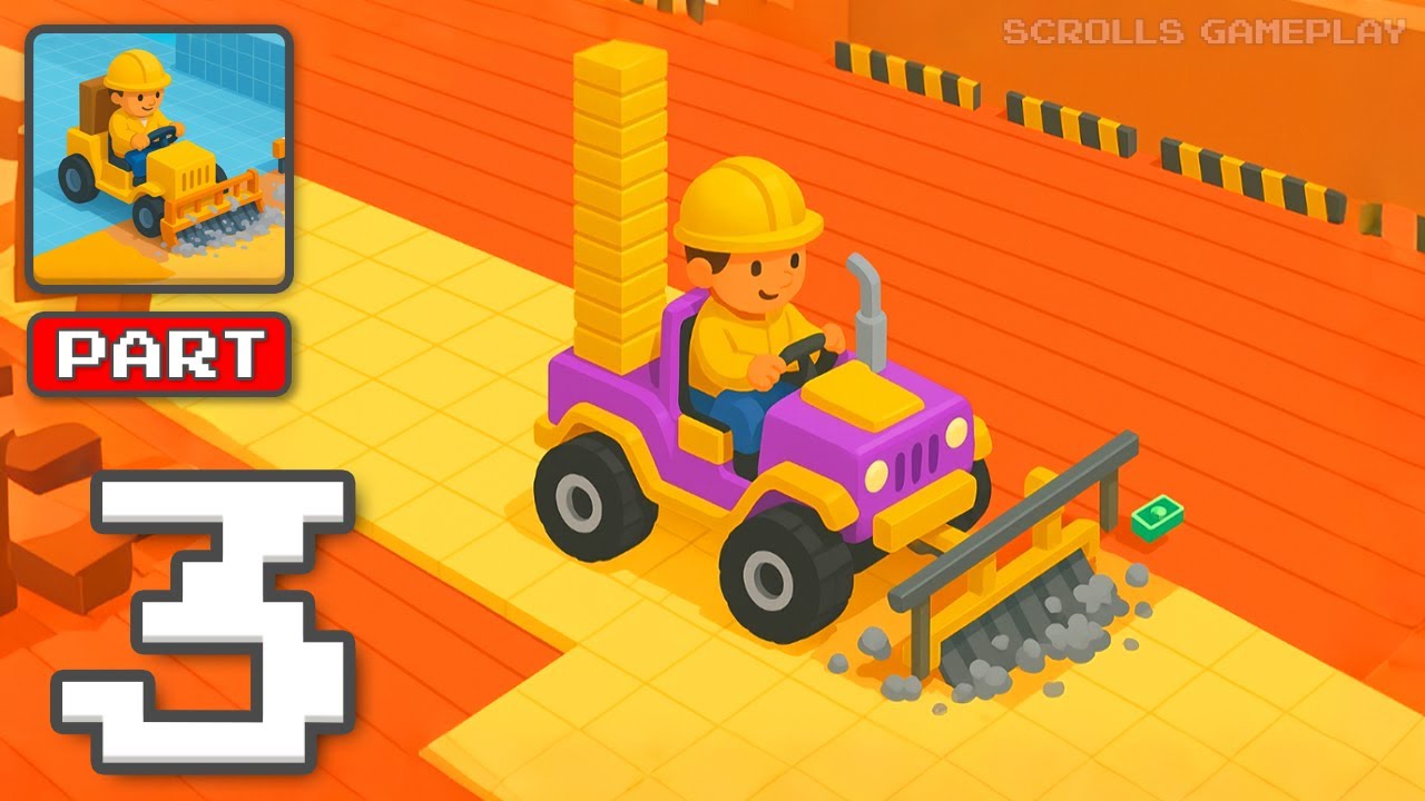 Tile Stamper - Gameplay Walkthrough Part 3 - Decor Grid Builder (iOS, Android)