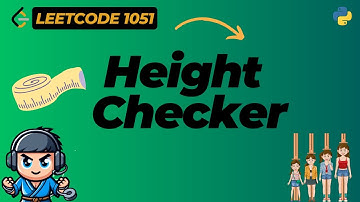 Height Checker - LeetCode 1051 - Python | Hindi | Hinglish(Easy!)