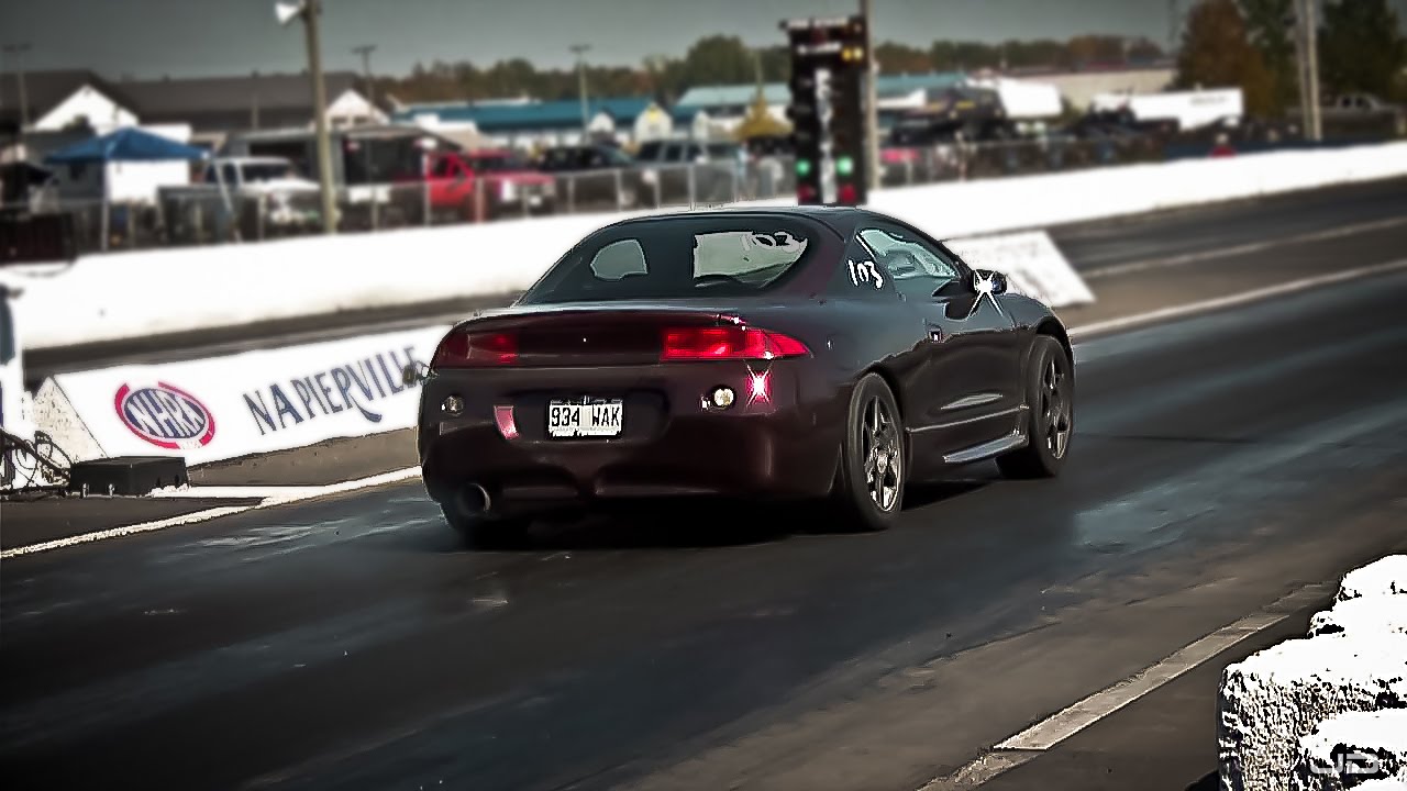 2G Eclipse Slow motion AWD launch - YouTube