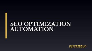 seo optimization automation: What to Automate and What Not To