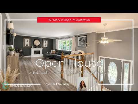 155 MARVIN ROAD, Middletown, NJ home video tour