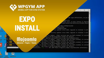 3_Expo install the setup to run the project on your device