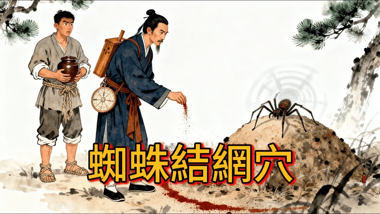 男人救風水師後無意間得到「蜘蛛結網穴」 轉運，可沒得意幾天就遭人算計，摯愛和財富他要選擇什麽呢#民間故事#故事分享#聽書