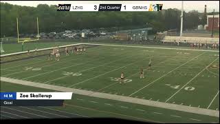 2 goals: LZHS upset win (5-4) vs GBNHS. Final 2026 regular season game (5/18/2026)