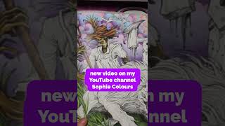 Kerby Rosanes Dark Fairytales - new video on my YouTube channel @sophiecolours #colouring #coloring