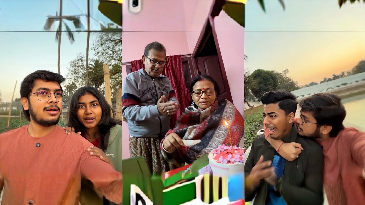 জোর করে জিমে ভর্তি করানোর পর বাড়িতে এসে মায়ের জন্মদিনের কেক কাটালাম❤️🎂Daily vlog-47