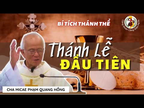 Video Bí Tích Thánh Thể trong Thánh Lễ đầu tiên | Cha Phạm... - youtube
