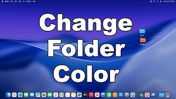 How To Change Folder Color In macOS | How To Customize Folder | A Quick & Easy Guide