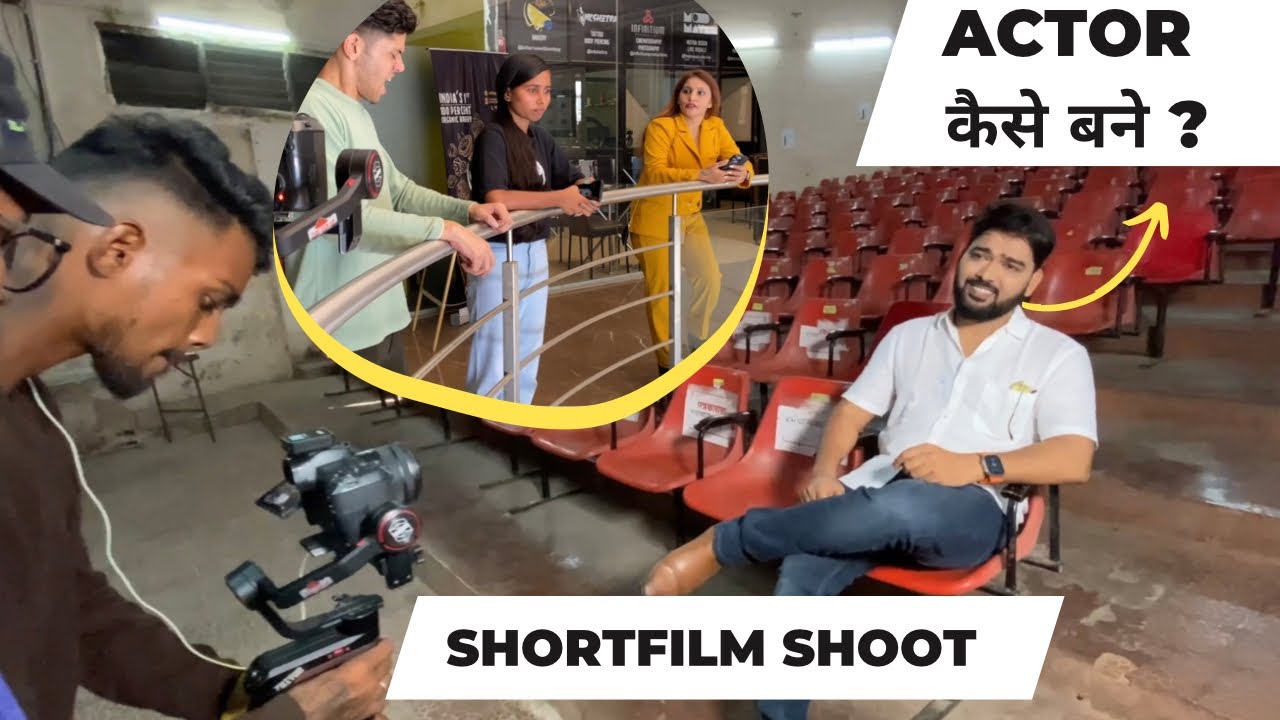 Shortfilm Shoot With Students of Lets Act | How to become an Actor ...