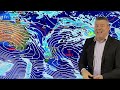 High pressure dominates NZ & Australia - brings showers & wind though