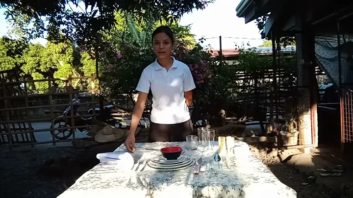 Russian table setting