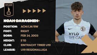 Noah D. - Attacking Center Mid - Eintracht Trier U19 (Regionalliga) - Highlights 2021/2022