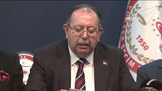 Ysk Kesin Seçim Sonuçlarını Açıkladı