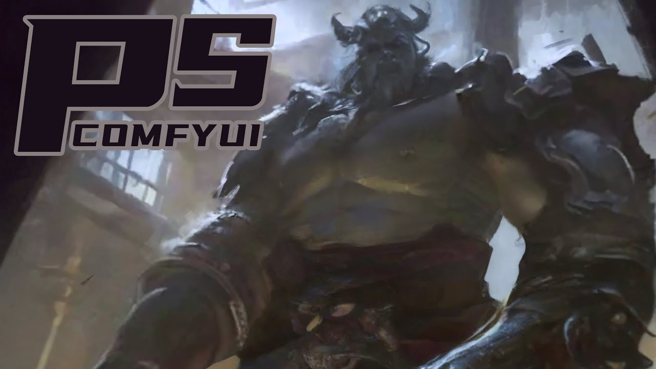 Black wukong illustration -pscomfyui 