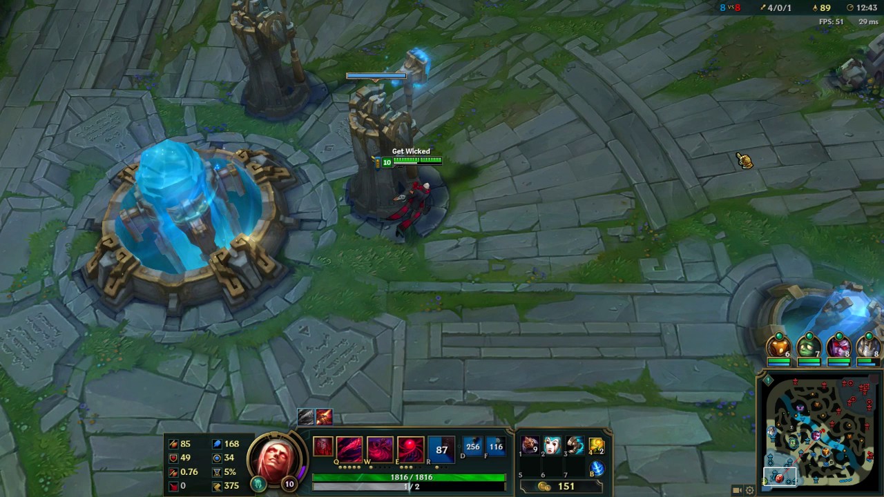 League of Legends Season 7.13 Vladimir vs Talon Mid