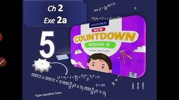 class 5 maths exercise 2a