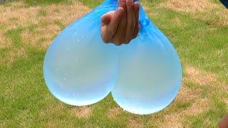 ボヨンボヨンなストロングビッグボール Play with water in a rubber 