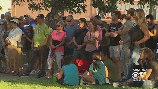 Demonstrators Gather To Say White Supremacy Not Welcome In Denton