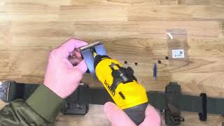 Installation of an ADAPT 2 SHORT to a Safariland ELS to a 2” X Belts Slimline MOLLE belt
