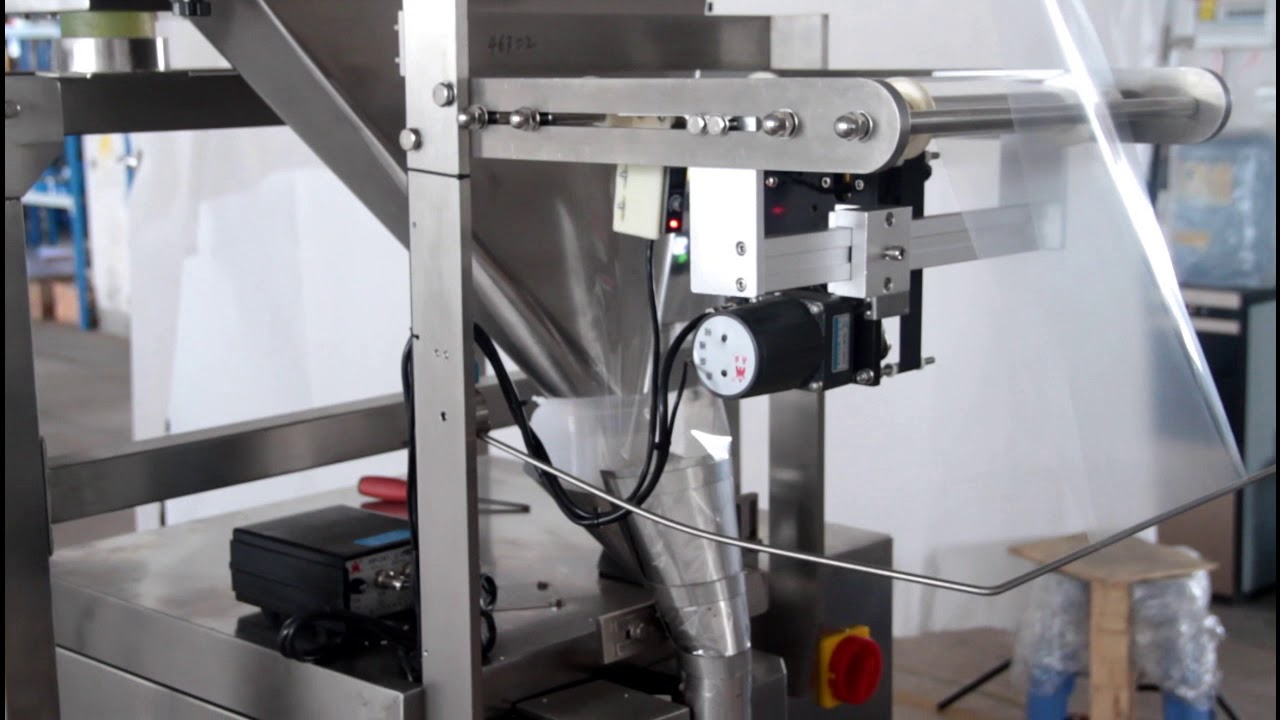 Sachetadora con pesadora lineal 4 cabezas para quinoa arroz semillas