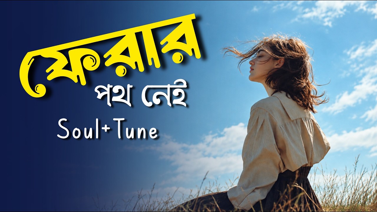 Deva Ferar Ferar Poth Nei ️🩹 | Bangla Emotional Song | SoulTune Girl - YouTube