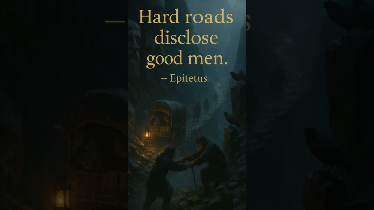 Tough Times Expose Character  