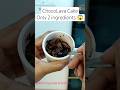 जब craving ho chocolate ki… aur time ho ZERO ⏳Tab banta hai ye 2 ingredient chocolate lava cake 🍫❤️