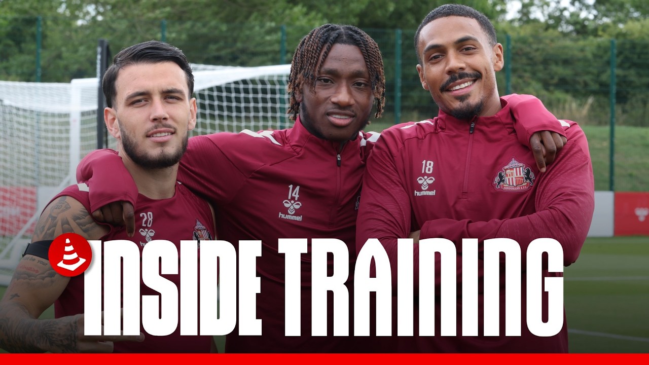 Sunderland Prepare for the Premier League Opener! | Inside Training