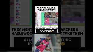 MI Rejected jofra archer Now They’re Destroying IPL 2026 😭🔥📝 #jofraarcher #ipl2026