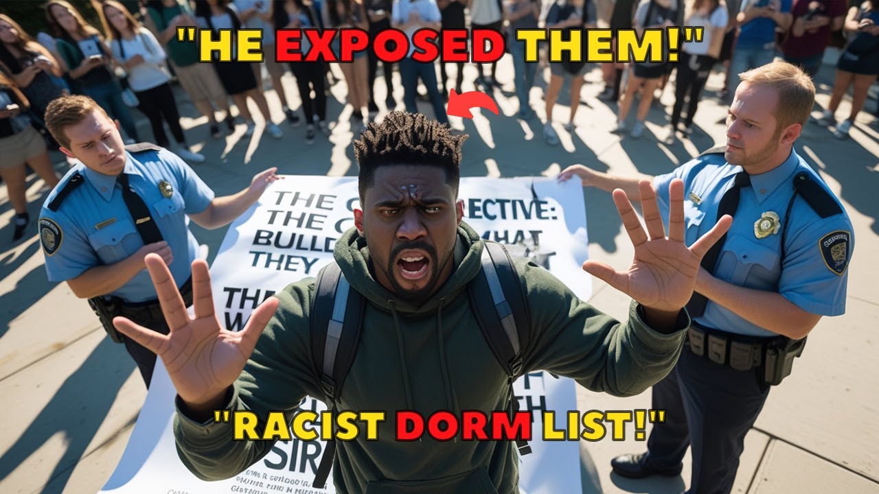 Black Student Faces Racist Dorm List, Builds Viral Protection App!