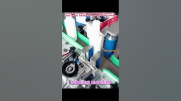 Automatic vertical positioning round bottle labeling machine, it’s widely applied in many industries