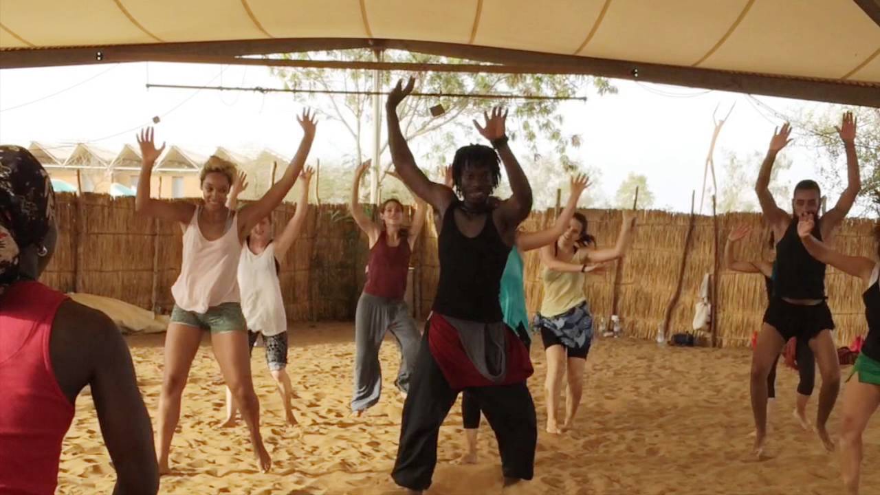 GERMAINE ACOGNY INTERNATIONAL DANCE WORKSHOP-THE MARCH 2016 SABAR CREATION DANCE CLASS