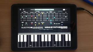 Electro Harmonix Mini Synthesizer for iPad