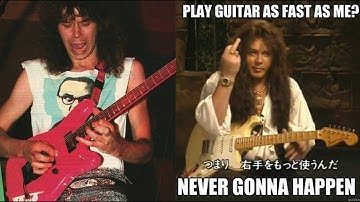 Paul Gilbert and Yngwie Malmsteen story