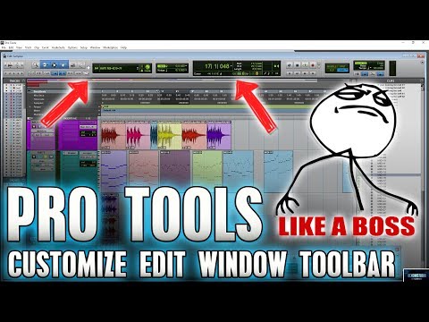 Pro Tools | Customize the Edit Window Toolbar LIKE A BOSS!