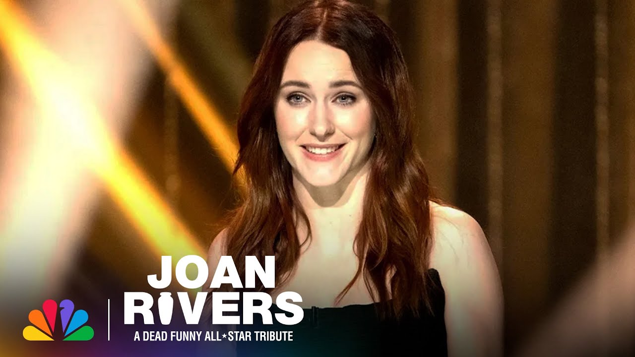 Rachel Brosnahan Delivers 60 Seconds of Joan Jokes | Joan Rivers: A Dead Funny All-Star Tribute