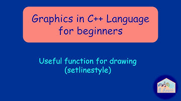 Lesson 5   C++ Language   setlinestyle