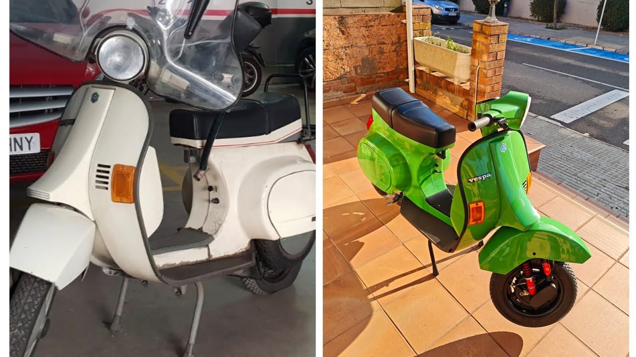 Vespa PK 125 XL Elestart '89 Restauración 