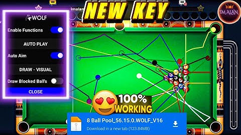 8 BALL POOL MOD MENU 2025 (SHOW PREDICTIONS & DRAW POCKET) NO ROOT FOR FREE EASY METHOD)مهكرة