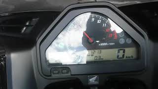 ホンダ ＶＴＲ２５０Ｆ　モトギアＧＰフルエキ装備　タイヤ前後新品 403