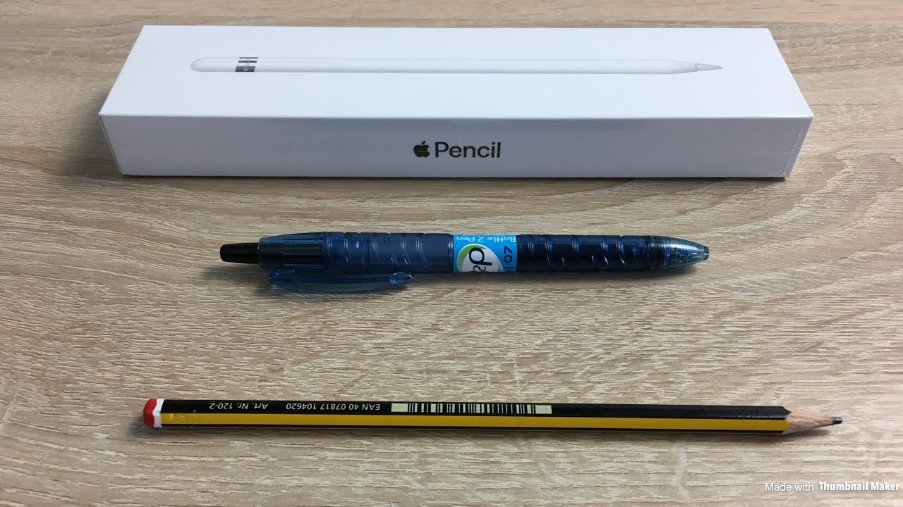 Apple Pencil Unboxing First Impression Youtube