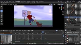 Make a Simple 2D animated short film | Tutorial | #animation #Step by Step Sketch Animation Part 13