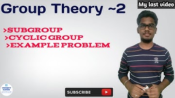 Subgroup || cyclic group || example problem || in TAMIL || connect maths