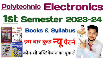 polytechnic 1st Semester electronics Engineering syllabus|#Electronics Engg 1st Semester syllabus|
